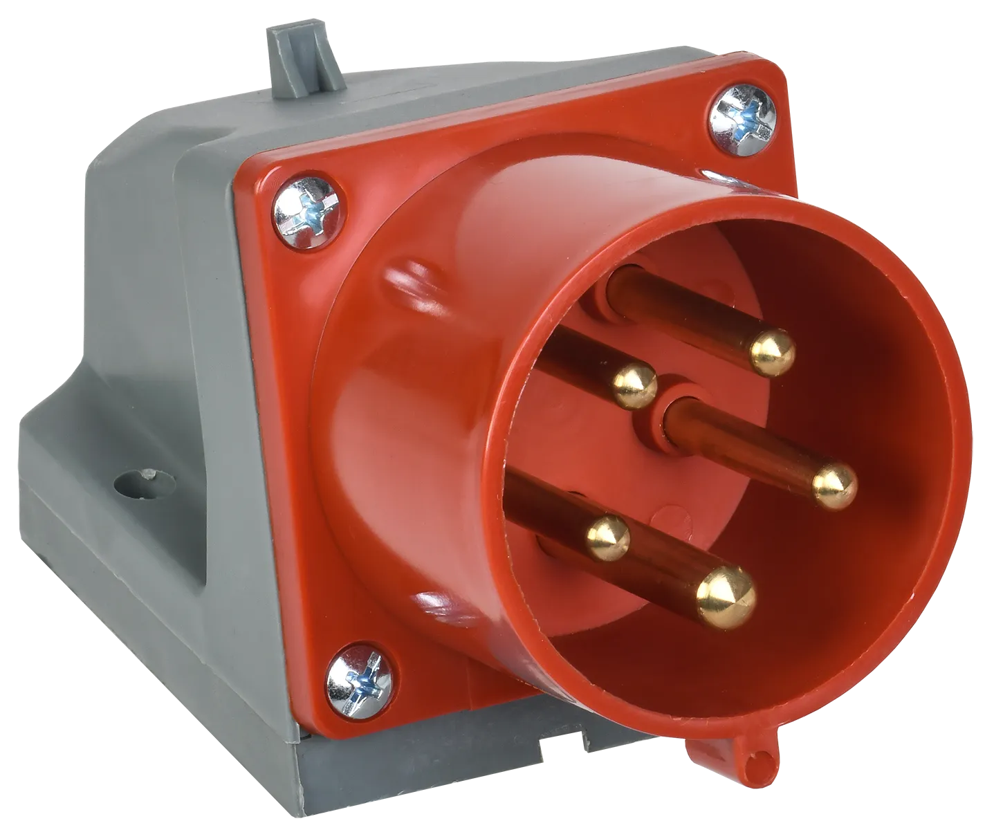 Вилка стационарная ССИ-525 3Р+РЕ+N 32А 380-415В IP44 IEK