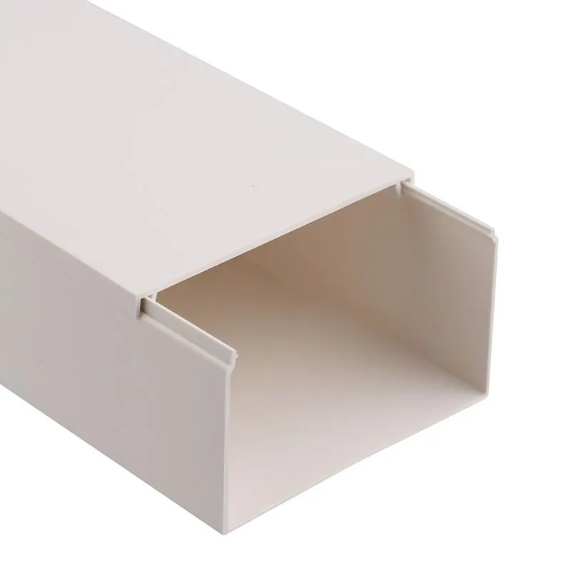 Кабель-канал 100х40мм, белый REXANT (8м/уп) - Фото 2