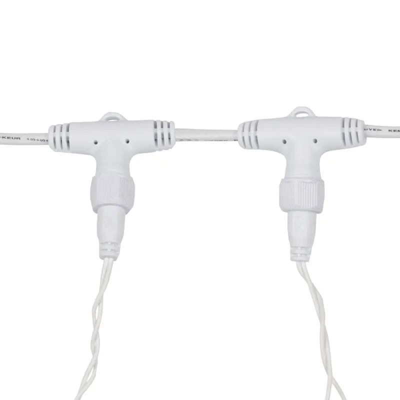 Гирлянда светодиодная Занавес 2х1,5м 360 LED ЖЕЛТЫЙ белый ПВХ IP65 эффект мерцания 230В блок в комплекте NEON-NIGHT - Фото 4