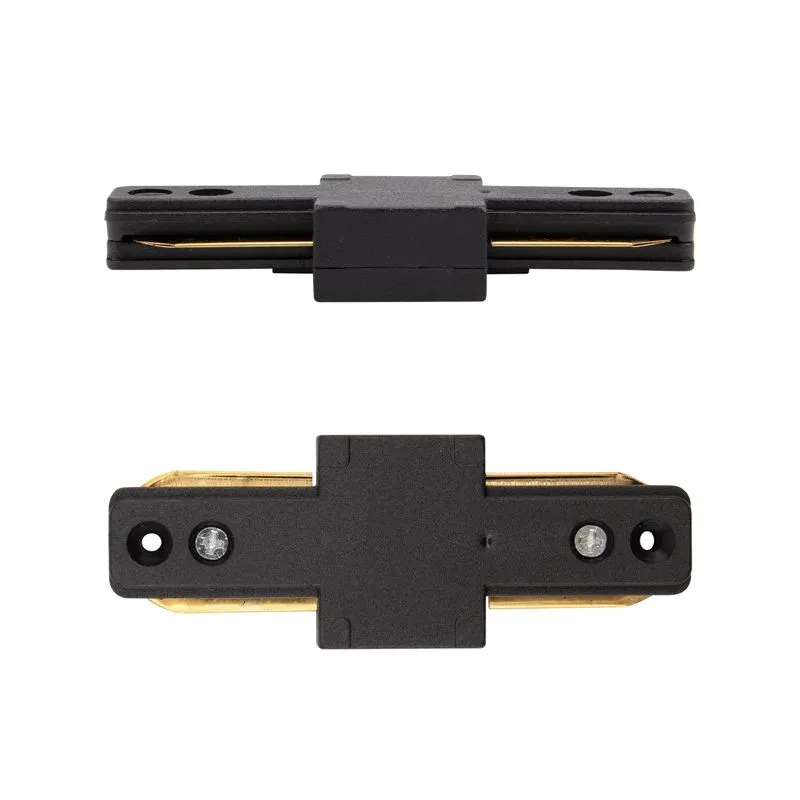 Коннектор для однофазного шинопровода I-образный черный REXANT - Фото 2