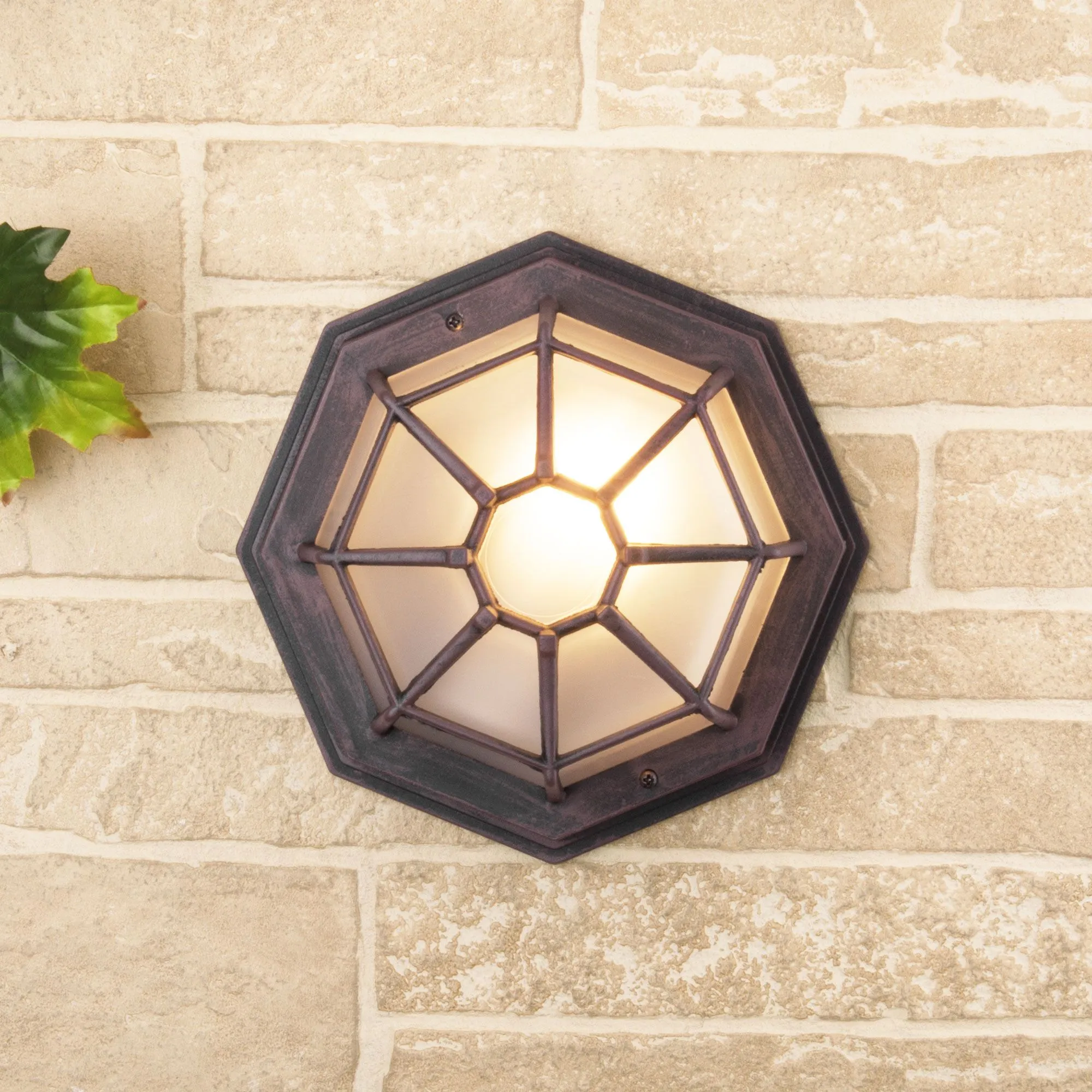 Светильник уличный настенный Telarana S капучино GL 1023D Elektrostandard - Фото 3