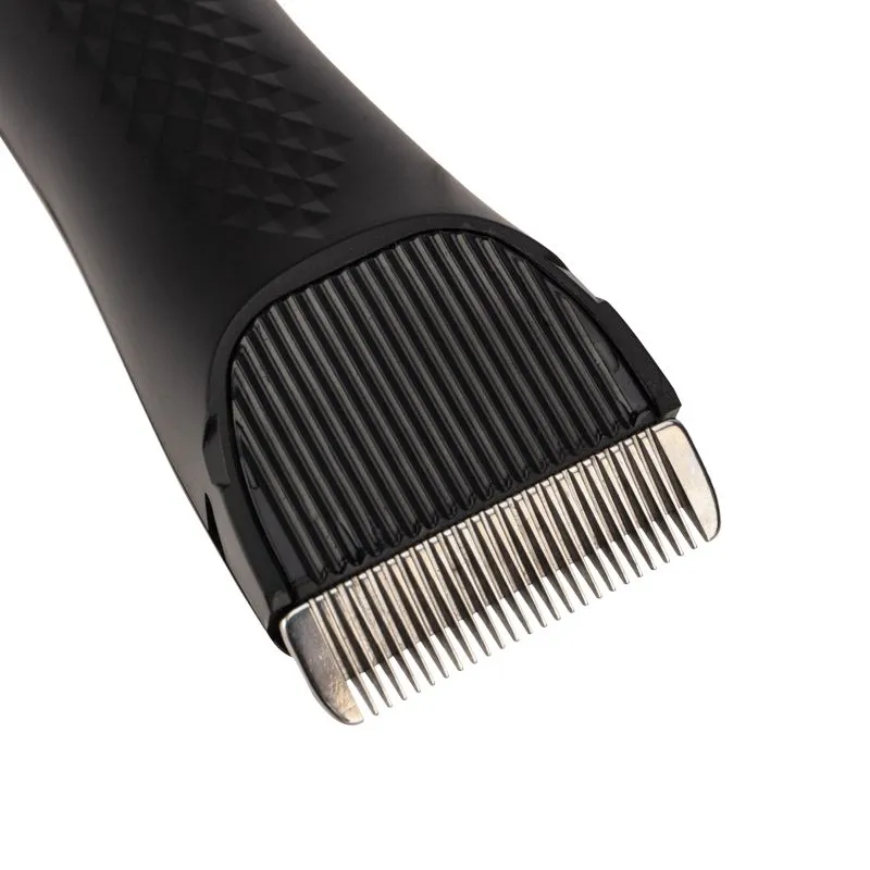 Машинка для стрижки домашних животных со светодиодным индикатором 3,7 В, черная - Фото 5