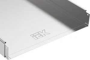 ESCA Лоток неперфорированный 100х600х3000 IEK CLN10-100-600-3
