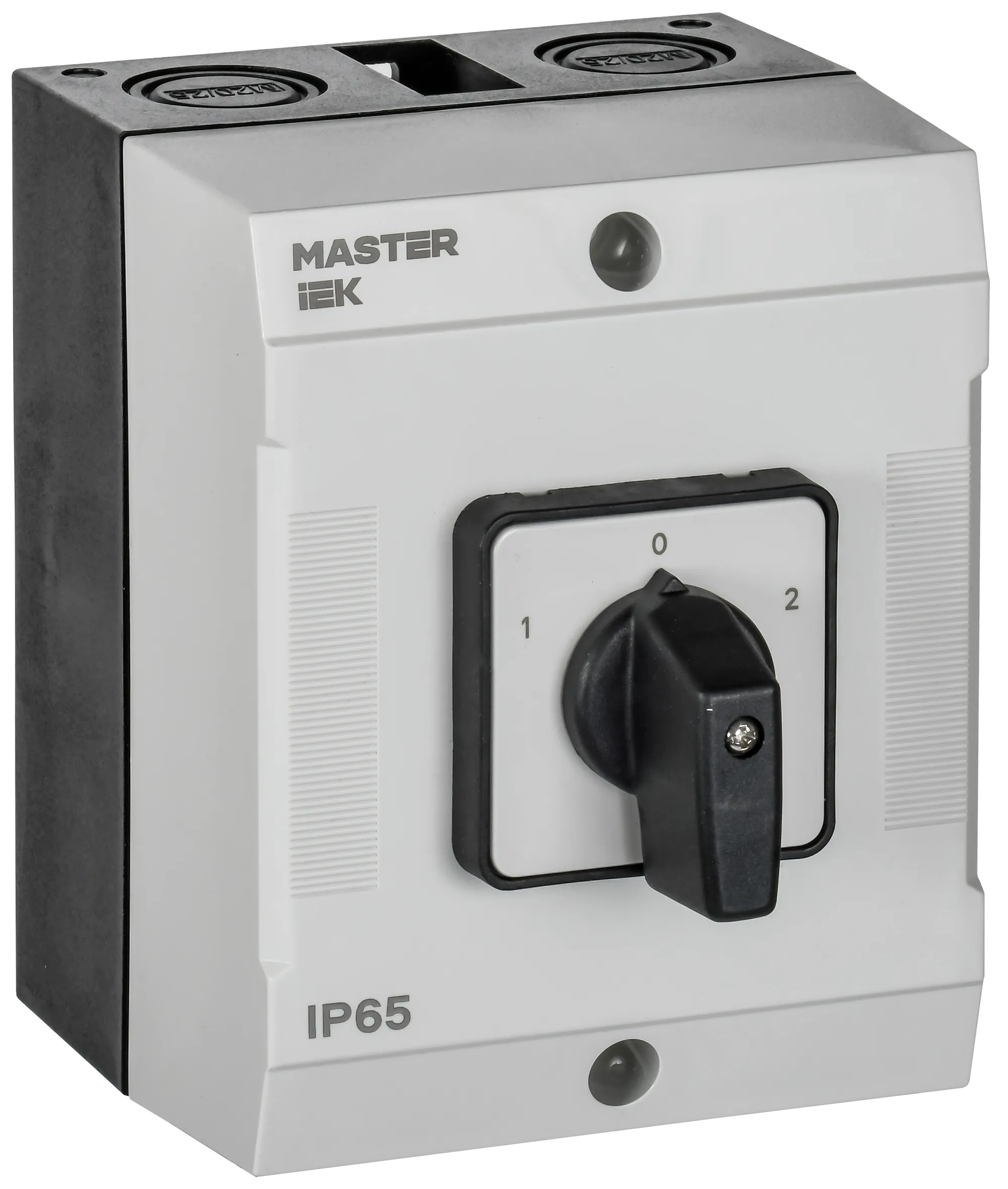 Переключатель кулачковый в боксе стандартная рукоятка 63А схема 53 IEK MI-CS20-063-053