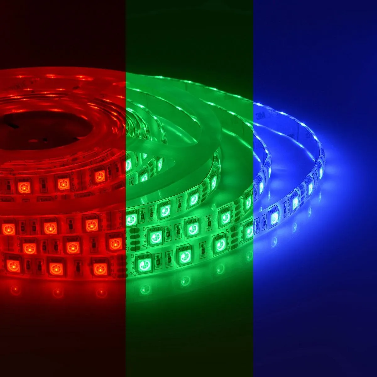 Комплект светодиодной ленты с аксессуарами smd5050 60д/м 12В IP65 5м RGB Apeyron