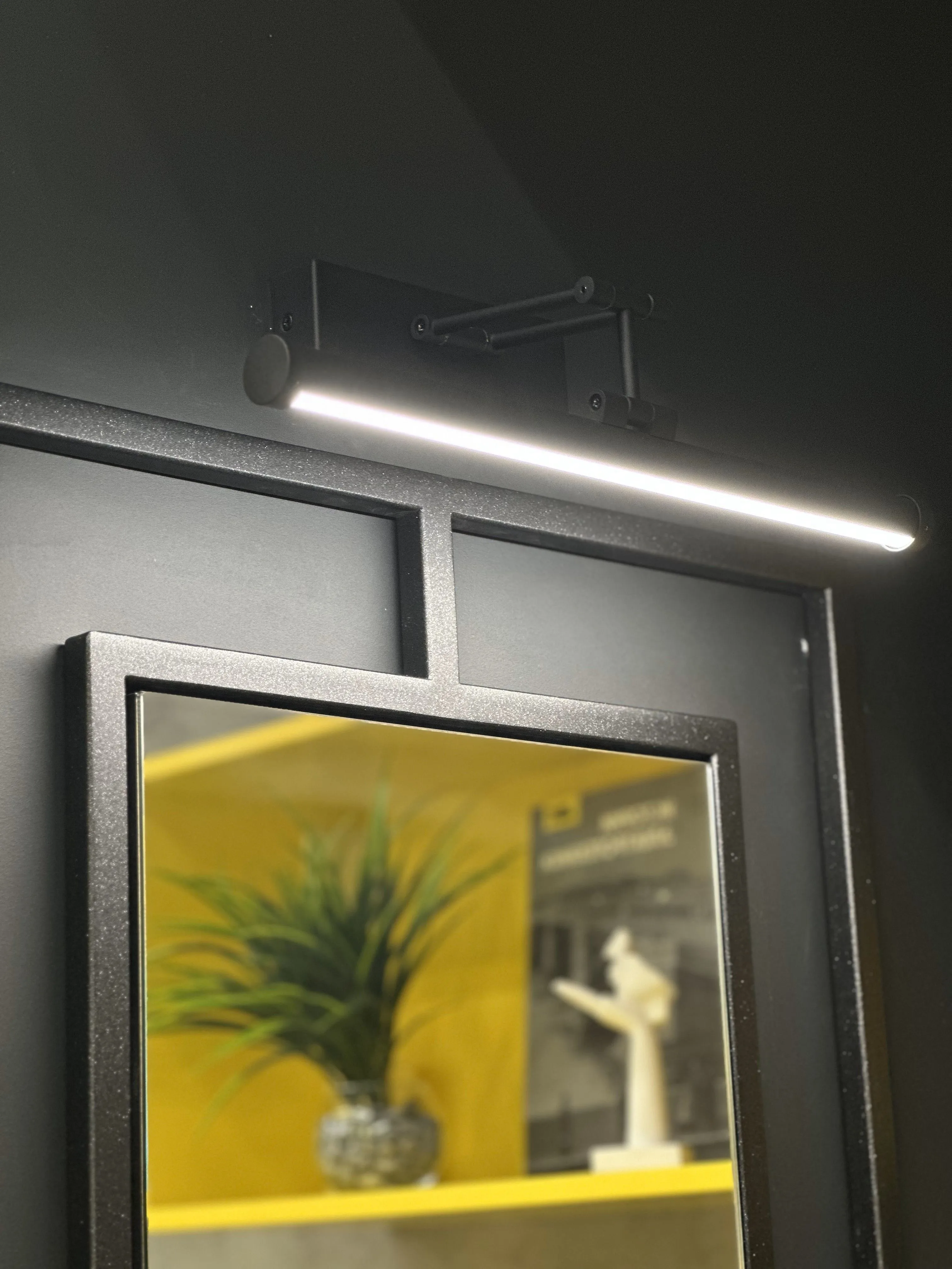 LIGHTING Светильник светодиодный 5115 настенный 8Вт 4000К IP44 черный IEK - Фото 3