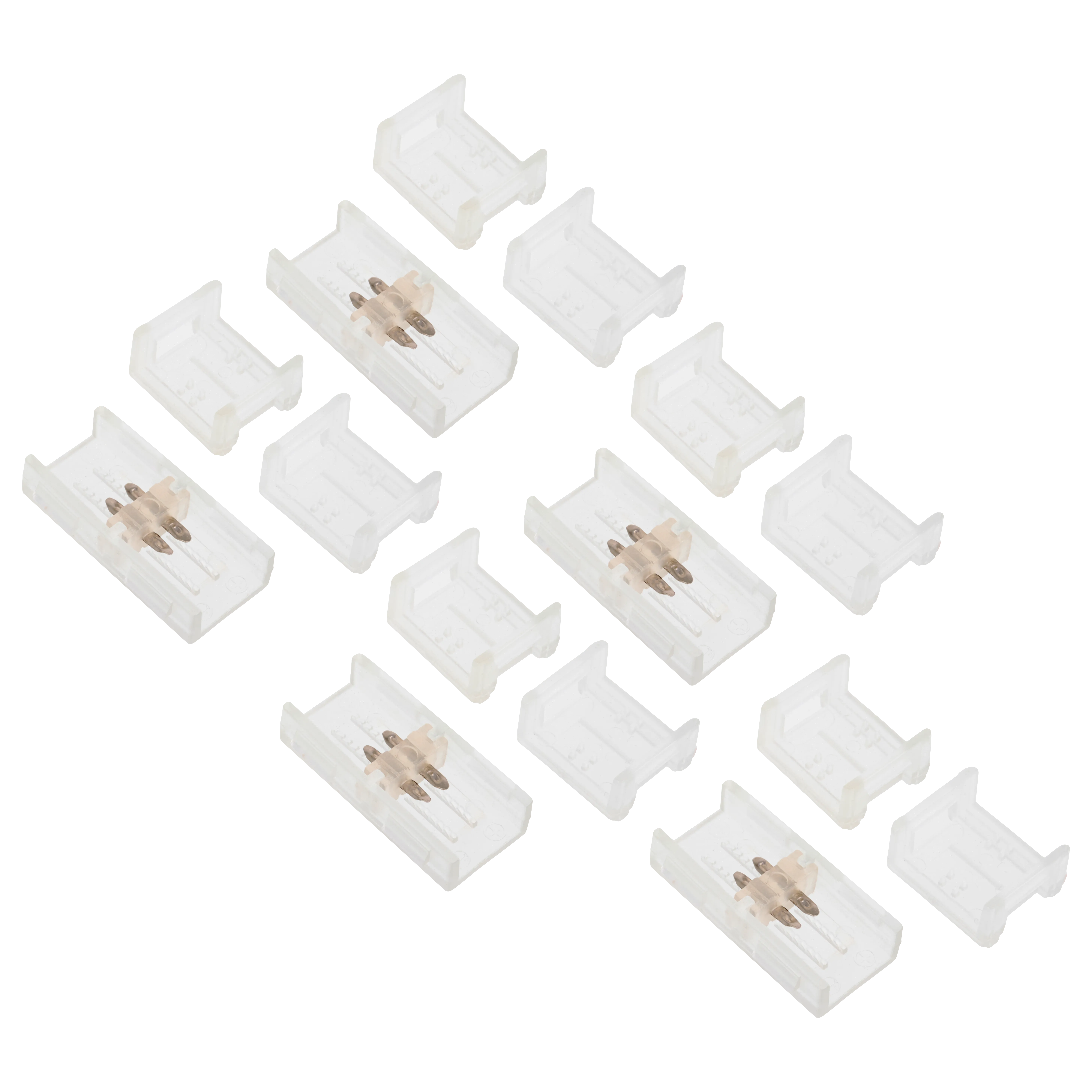 Соединитель-коннектор WOLTA WTB-WBT-SMD-220V для светодиодной ленты SMD 220В, комплект 5 шт. WTB-WBT-SMD/220V