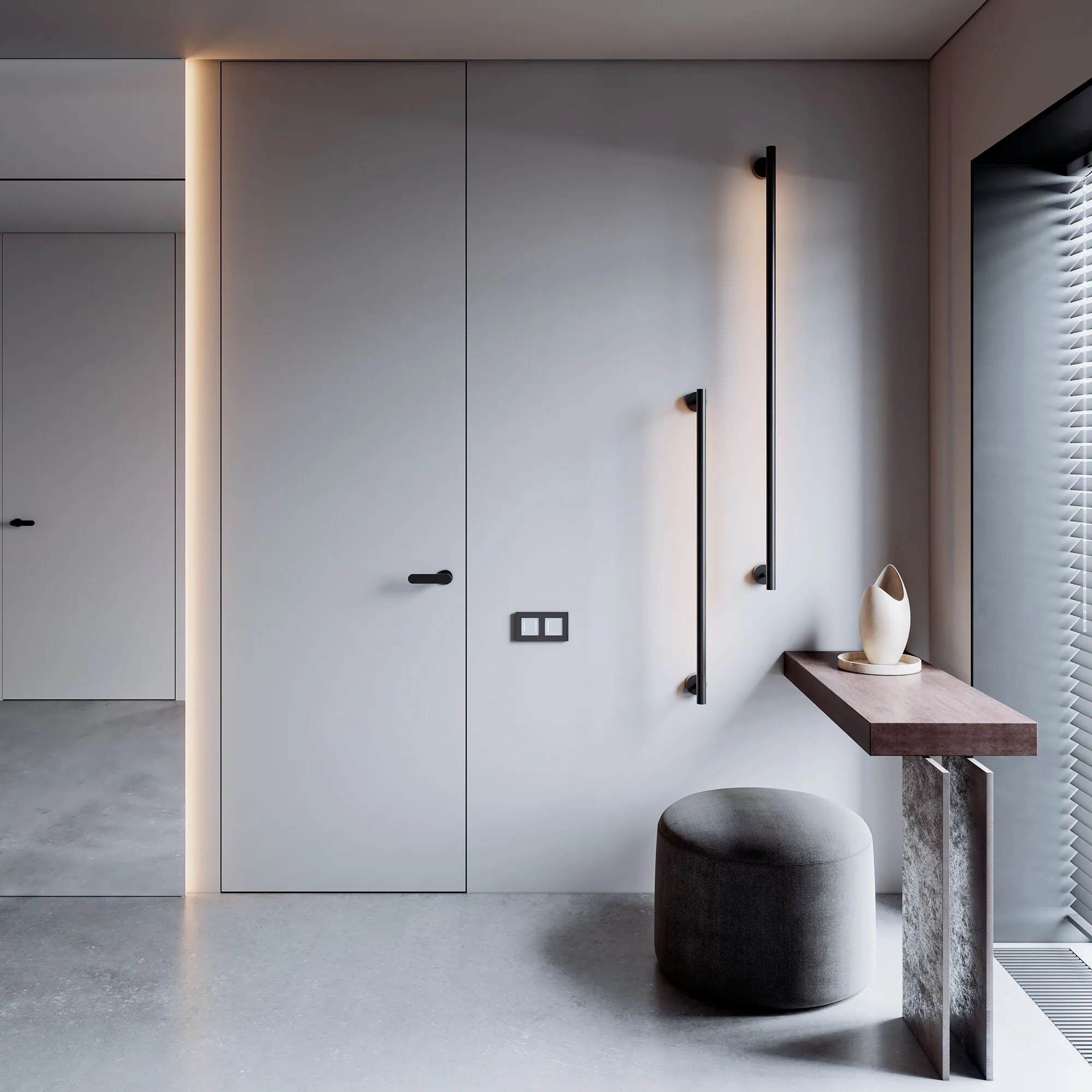 Module System Декоративная гибкая стойка без питания (черный) - Фото 2