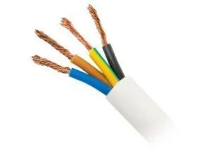 Провод ПВС-ТS 3х10,0 + 1х10,0 бел (ПВС 4х10,0) (1000м) Автопровод