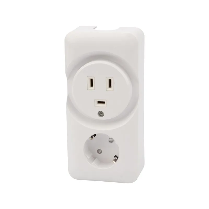 Розетка РШ/Евро двойная для электрической плиты 32А/16A, 250В, 2Р+РЕ (ОУ) белая REXANT - Фото 2