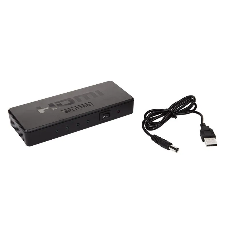 Делитель гнездо HDMI на 4 гнезда HDMI, пластик REXANT - Фото 4