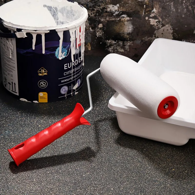 Валик вспененный пенополиуретан, ширина ролика 180 мм,  Ø 42 мм, бюгель 6 мм REXANT - Фото 3