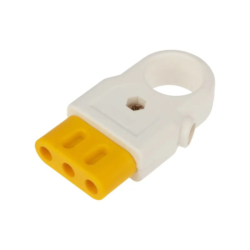 Розетка разборная без з/к 6А плоская белая REXANT - Фото 3