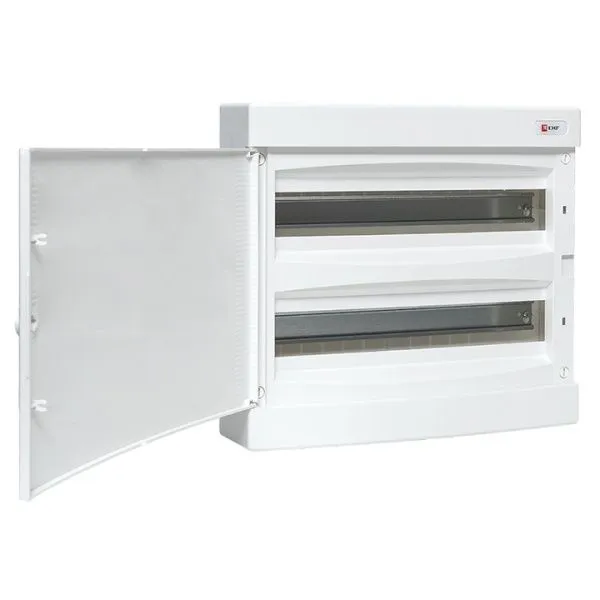 Щит распределительный навесной "Unix" белая дверь 2х18 (36) модулей 361x396x112 IP40 - Фото 8