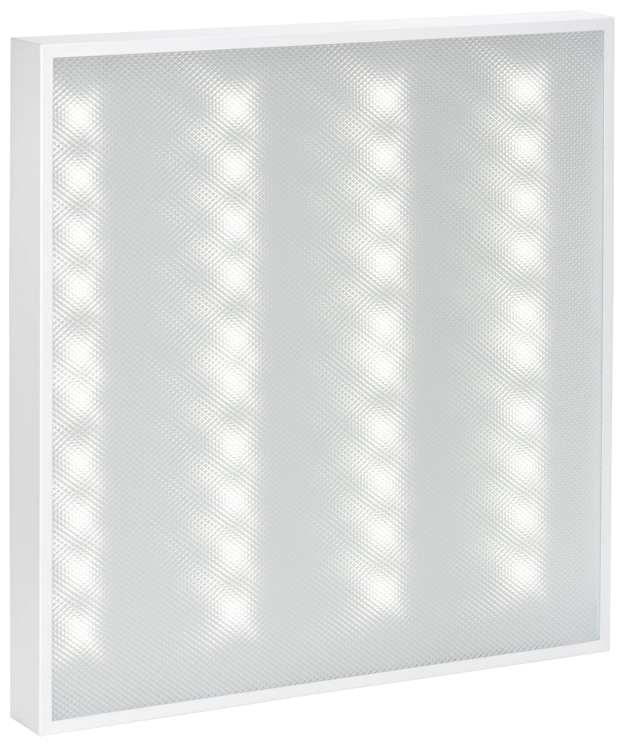 LIGHTING PRO Светильник светодиодный ДВО 1001D 45Вт 4000К IP40 595х595мм призма Dali IEK - Фото 2