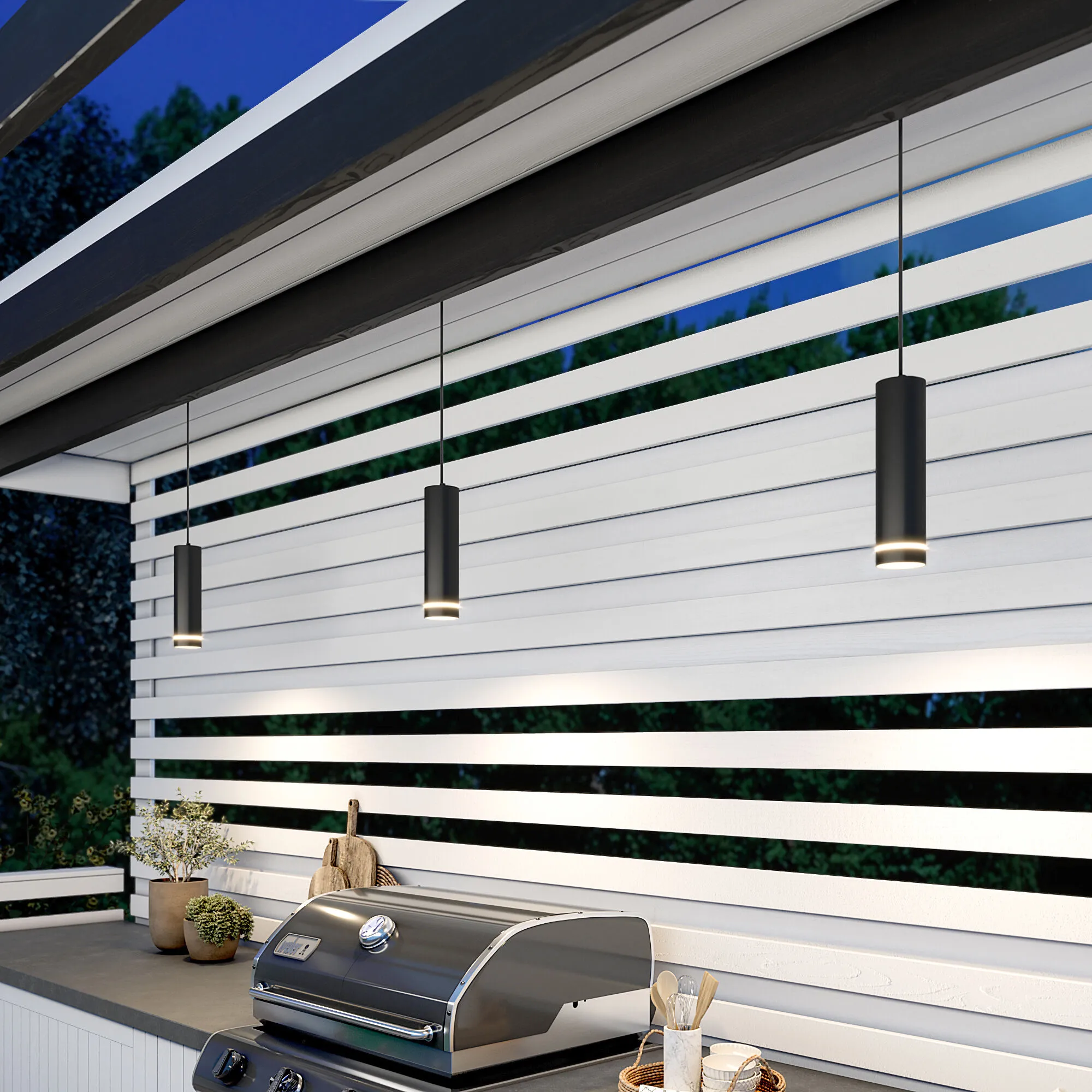 Светильник садово-парковый со светодиодами DLR023 IP54 35084/H черный Elektrostandard - Фото 2