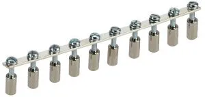 Перемычка в сборе для колодки клеммной CTS 35мм2 10PIN IEK YCT10-00-K03-035-A-10P