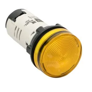 Матрица светодиодная AD16-22HS желтая 24В AC/DC IP65 EKF ledm-ad16-y-24-65