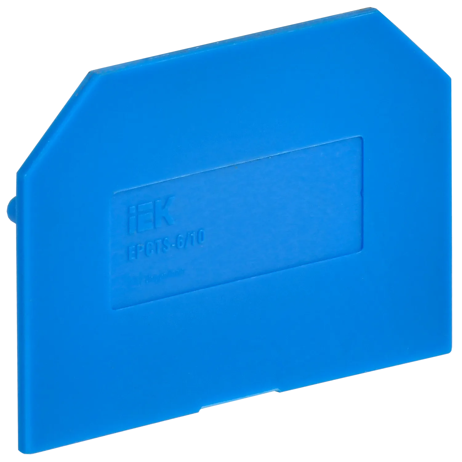 Заглушка для колодки клеммной CTS 6/10мм2 синяя IEK