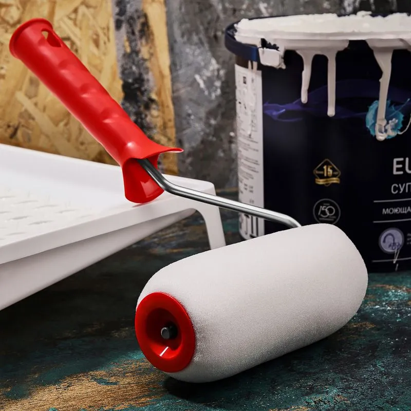 Валик вспененный пенополиуретан, ширина ролика 140 мм,  Ø 42 мм, бюгель 6 мм REXANT - Фото 2