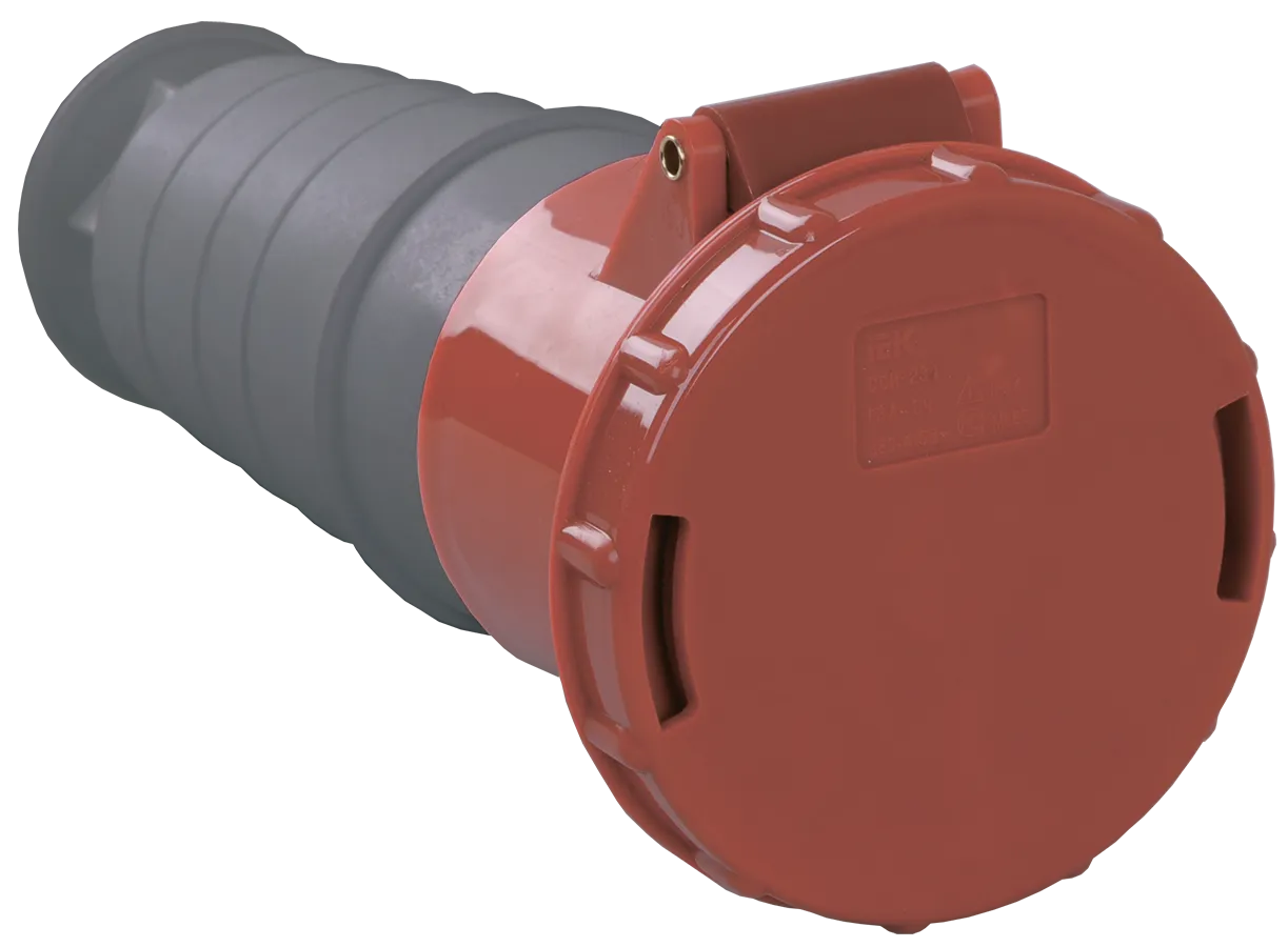 Розетка переносная ССИ-234 3Р+РЕ 63А 380-415В IP54 IEK