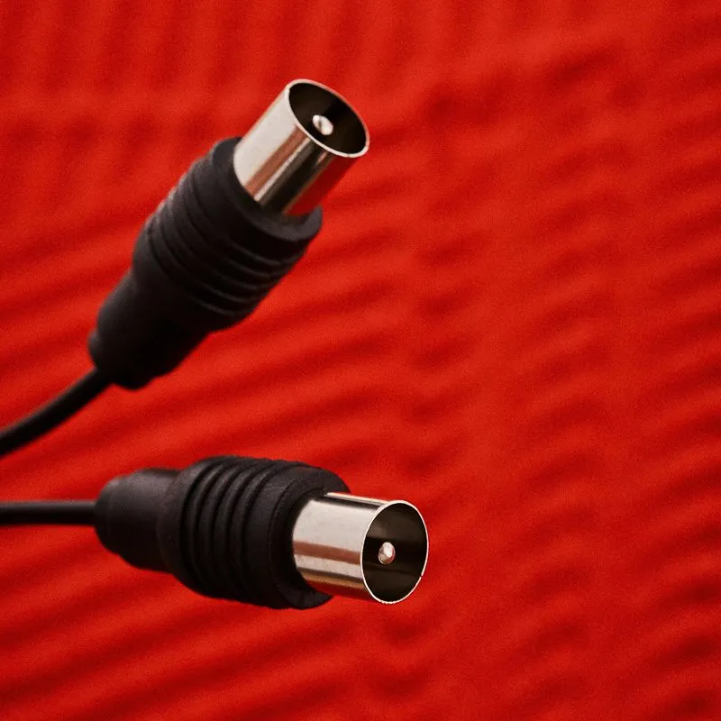 ВЧ кабель ТВ штекер - ТВ штекер, 10м, черный REXANT - Фото 4