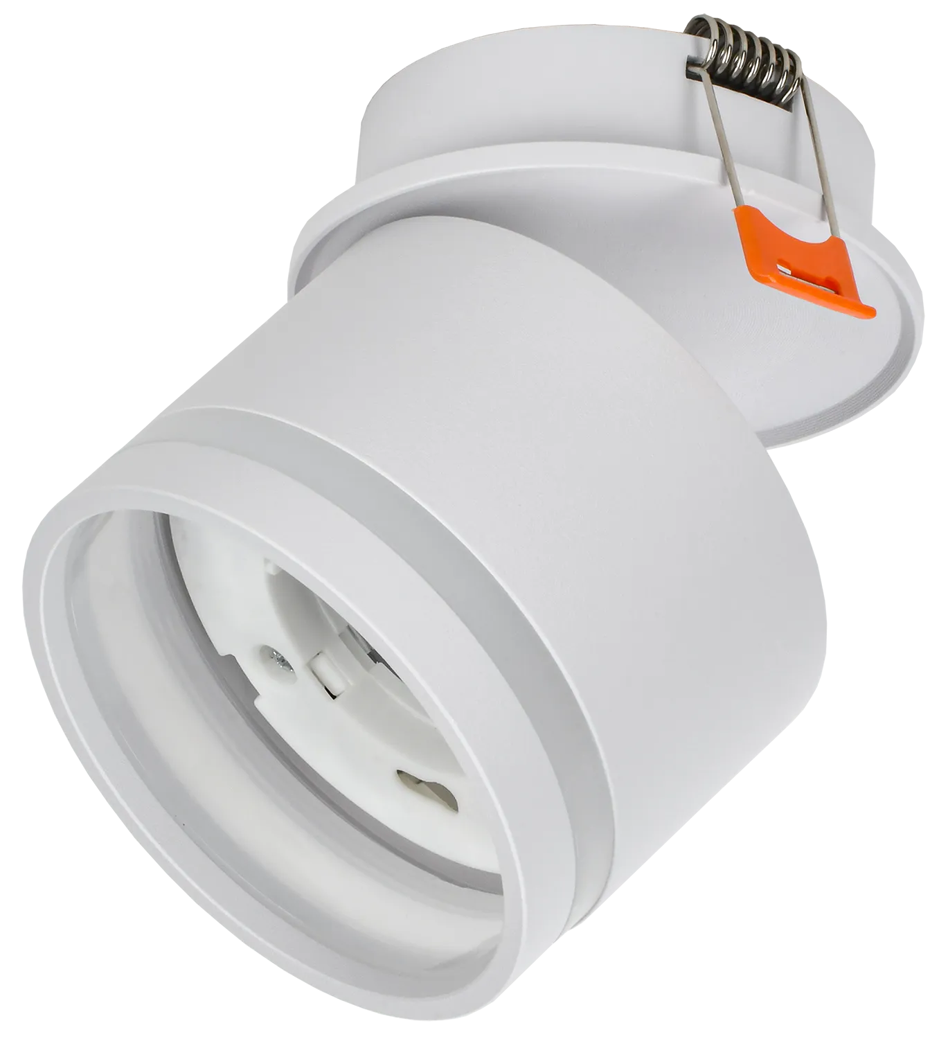 LIGHTING Светильник 4033 встраиваемый поворотный под лампу GX53 белый IEK LT-UVB0-4033-GX53-1-K01