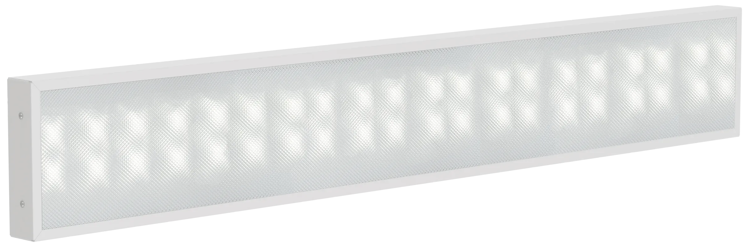 LIGHTING PRO Светильник светодиодный ДВО 1031 36Вт 5000К IP40 1195х180мм призма IEK - Фото 2