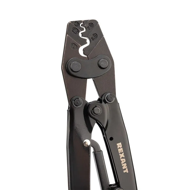 Кримпер HT-6010 для обжима неизолированных наконечников и гильз 1,5-16,0мм² REXANT - Фото 5