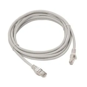 Патч-корд TERACOM PRO Cat.6 экран. FTP LSZH серый (3,0м) TRP-6FTP-LSH-3M-GY