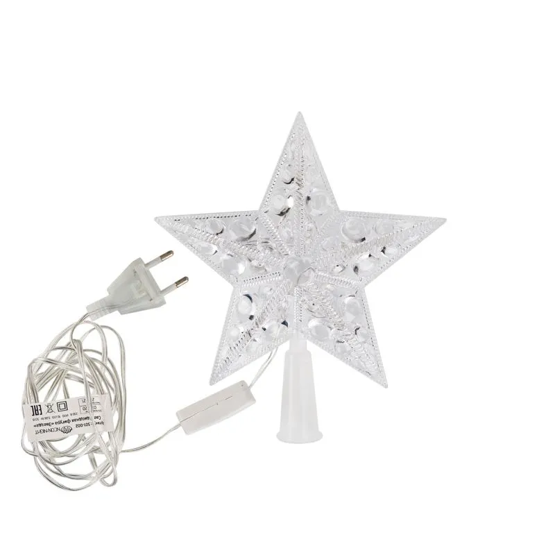 Фигура светодиодная Звезда на елку цвет: RGB, 10 LED, 17 см - Фото 3