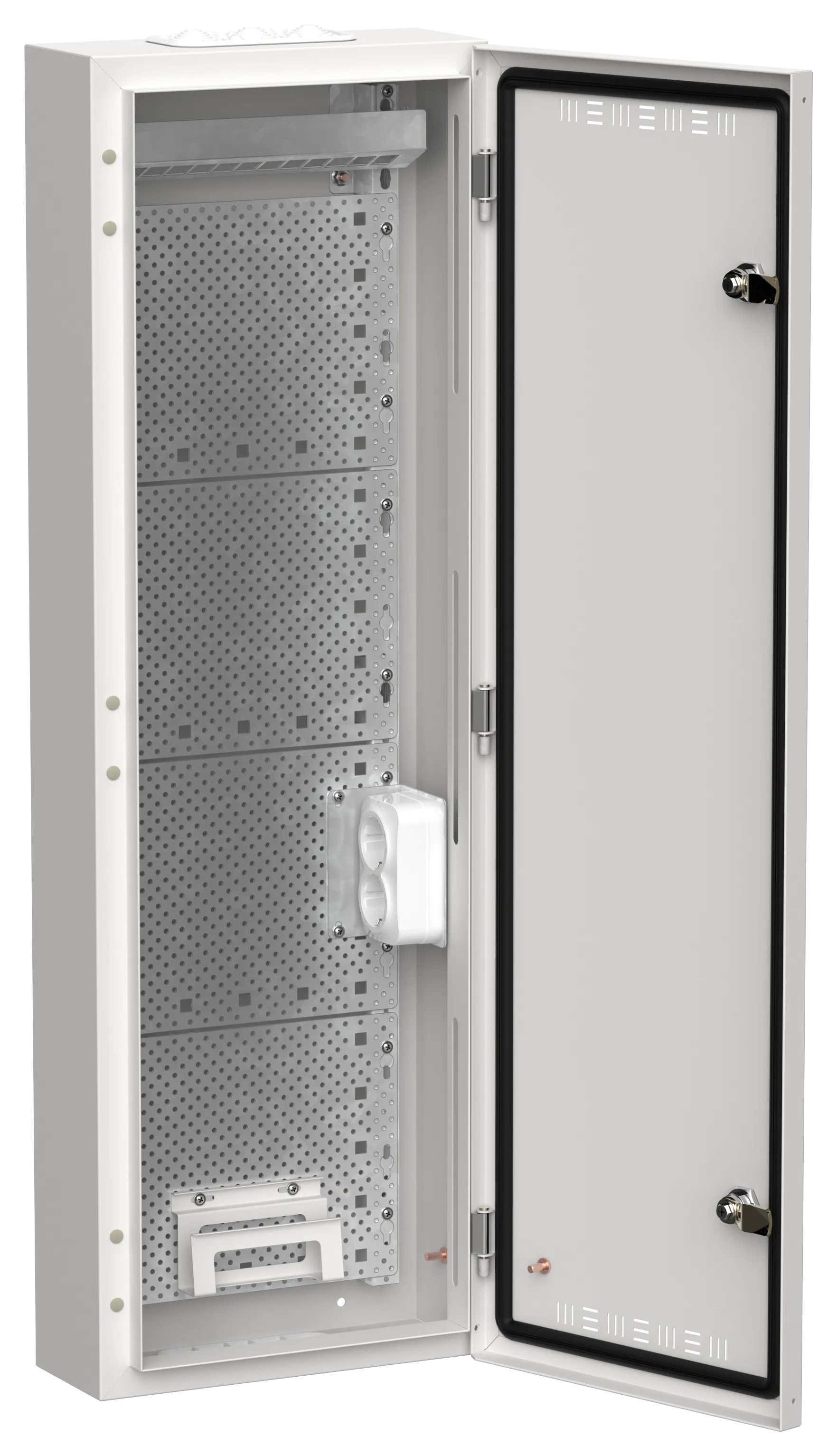 TITAN 5 Корпус мультимедиа ЩРн-72 (1х72) 960х310х140мм IP30 белый IEK TI5-51-N-072-30