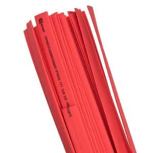 ТУТ нг 12/6 красная в отрезках по 1м EKF tut-12-r-1m