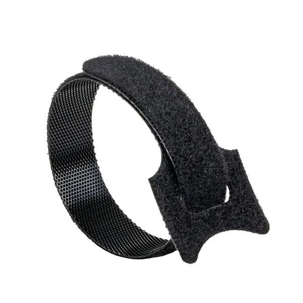 Хомут-липучка 15х210 мм черный (20 шт) EKF