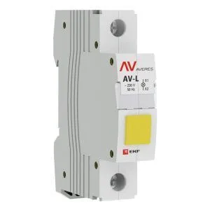 Сигнальная лампа AV-L желтая EKF av-l-yellow-averes