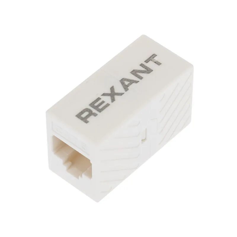 Адаптер проходной UTP RJ-45(8P8C), CAT 6 REXANT 03-0108