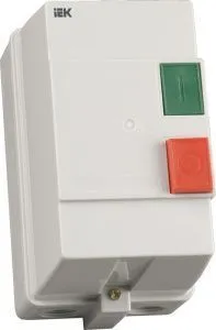 Контактор КМИ22560 25А в оболочке 220В/АС3 IP54 IEK KKM26-025-220-00