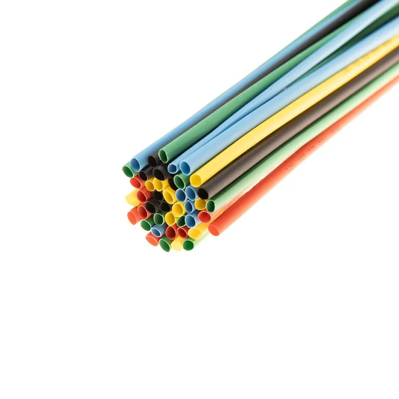 Набор термоусаживаемых трубок ТУТ нг 3,0/1,5мм, пять цветов, упаковка 50 шт. по 1м REXANT - Фото 4