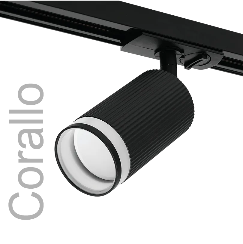 Трековый светильник WOLTA WTL-GU10/05B под лампу GU10 Черный