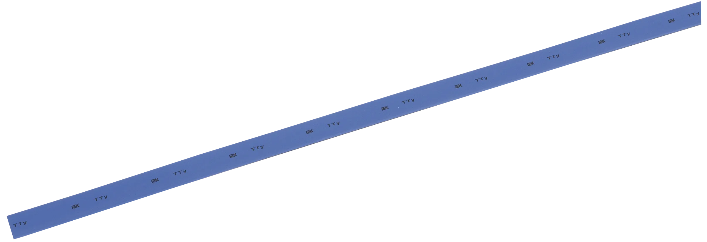 Трубка термоусадочная ТТУ нг-LS 3/1,5 синяя (1м) IEK