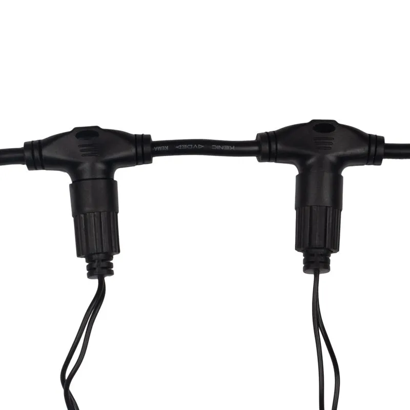 Гирлянда светодиодная Занавес 2х1,5м 360 LED ЗЕЛЕНЫЙ черный ПВХ IP65 эффект мерцания 230 В блок в комплекте NEON-NIGHT - Фото 5