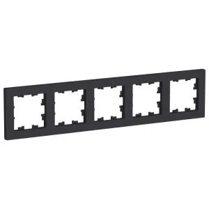 Рамка 5-м AtlasDesign универс. карбон SE ATN001005 1240525