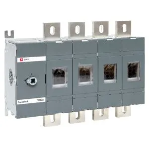 Рубильник 1000A 4P без рукоятки управления TwinBlock EKF tb-s-1000-4p