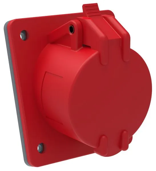 MAGNUM Розетка встраиваемая ССИ-415 16А-6ч/200/346-240/415В 3P+PE+N IP44 IEK PSN42-016-5