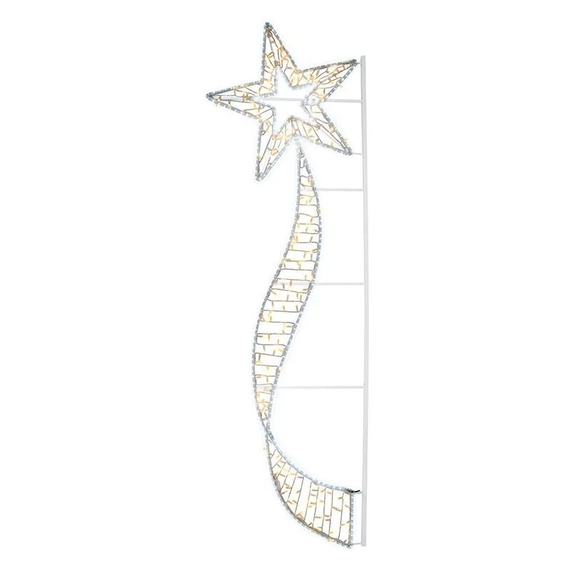 Фигура световая Хвост кометы 75х250 см, 160 LED, цвет свечения теплый белый/белый NEON-NIGHT 501-536