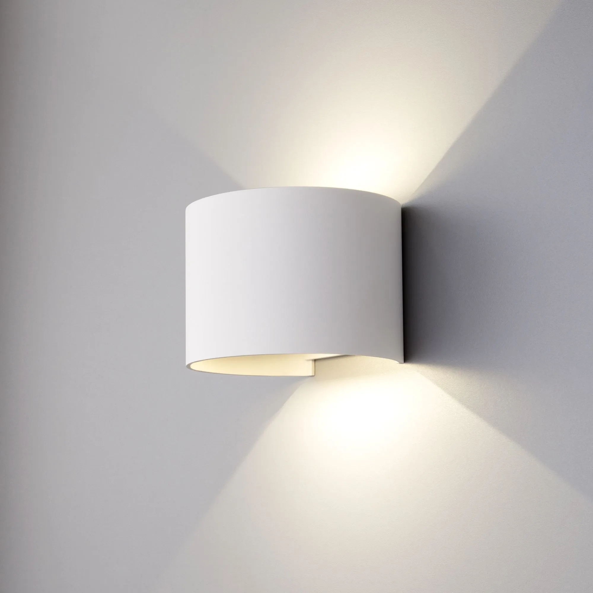 Светильник светодиодный уличный настенный Blade белый 1518 TECHNO LED Elektrostandard