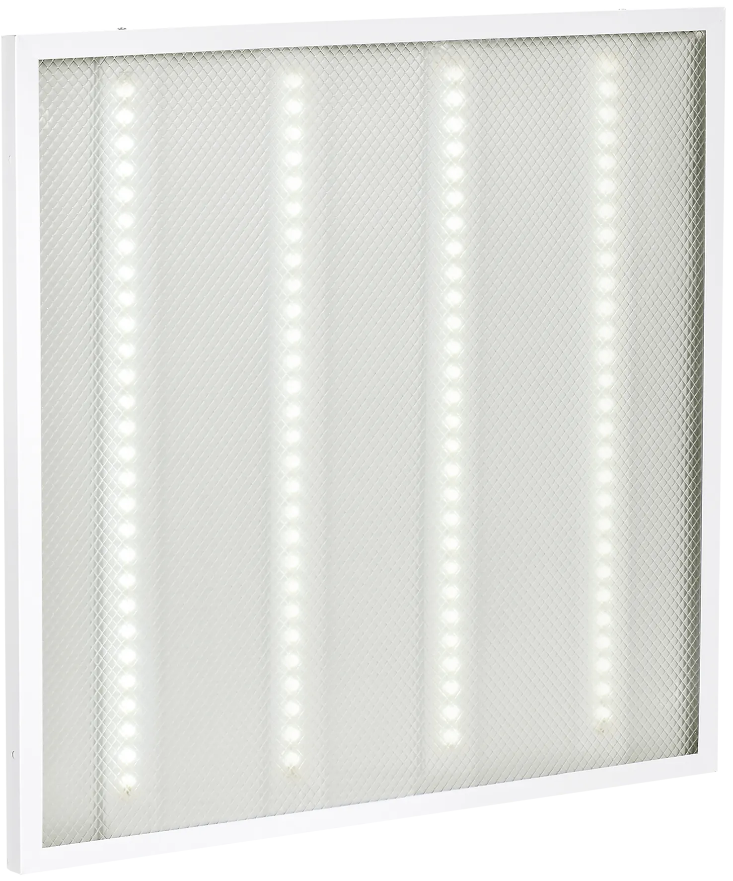 Светильник светодиодный ДВО 6573-P 24Вт 4000К 595х595х20мм призма IEK - Фото 2