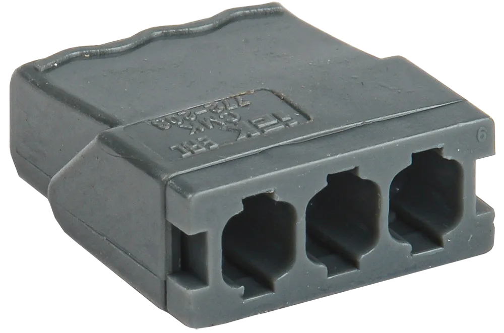 Строительно-монтажная клемма СМК 772-243 компактная с пастой IEK