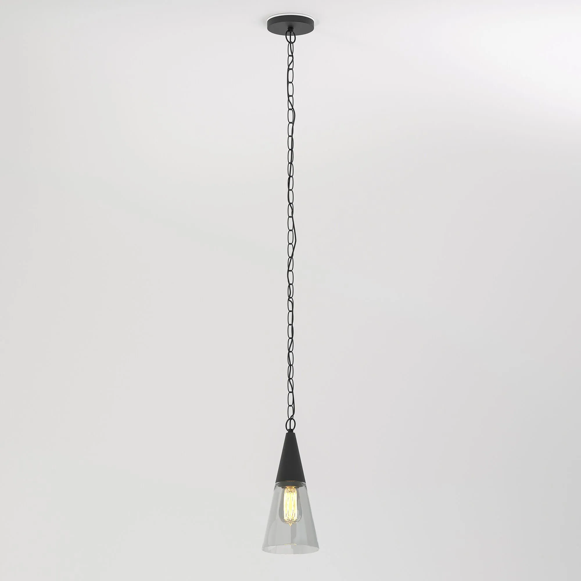 Светильник садово-парковый со стеклянным плафоном Vesto 35171/H черный - Фото 5