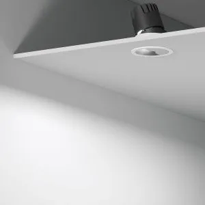Потолочный светодиодный светильник 10W 4000K белый/хром 25090/LED Elektrostandard a064611